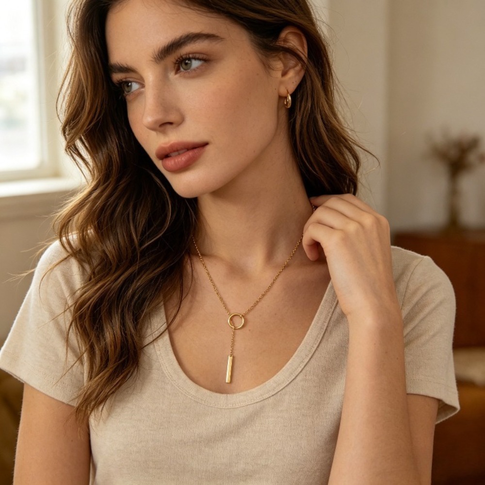 Collier pendentif géométrique  - Travel Accessories As Gifts avis et prix