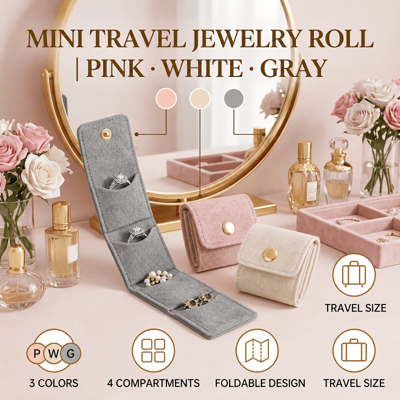 Pochette de rangement de bijou - Travel Accessories Organizer Bag avis et prix