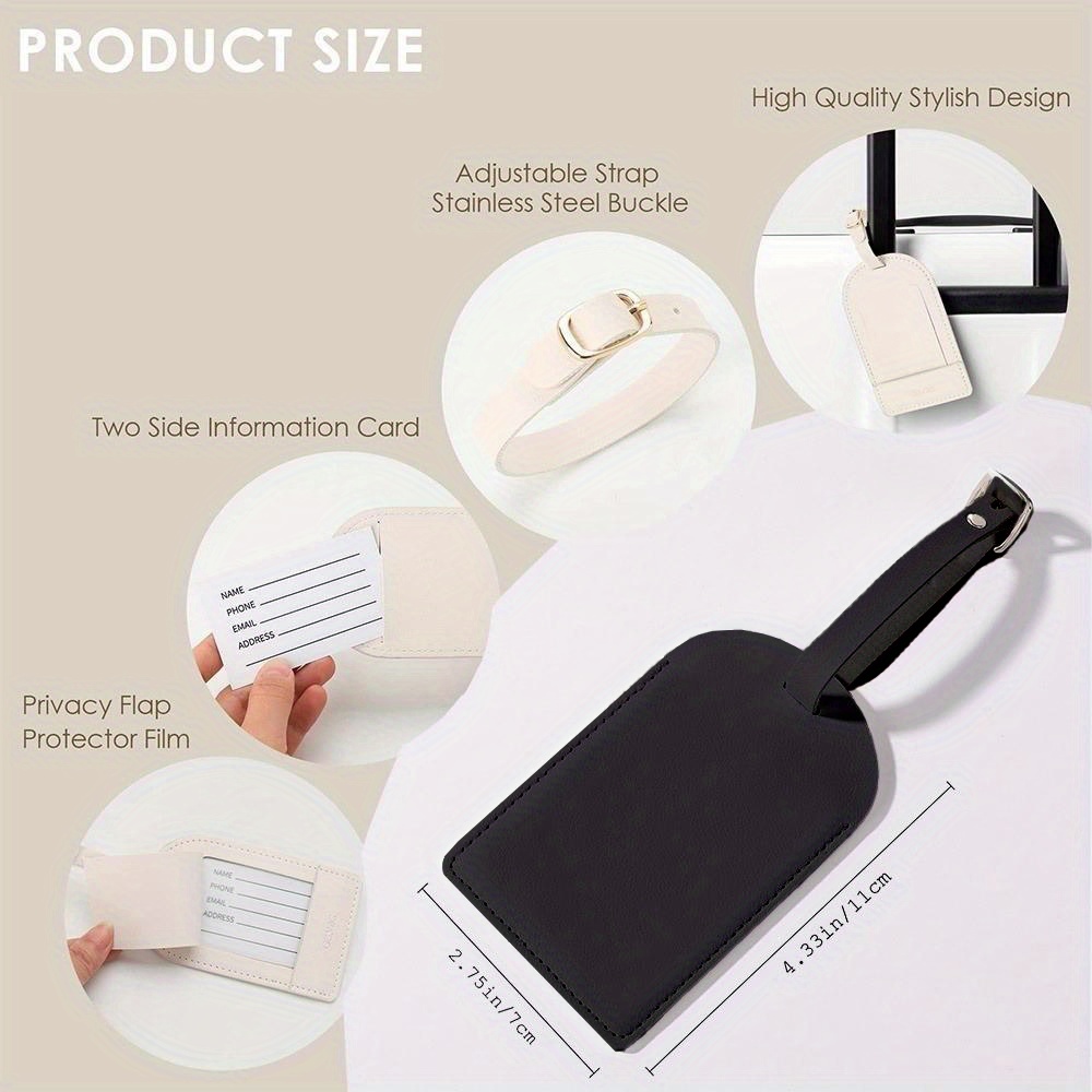 Étiquette de bagage personnali - Travel Accessories As Gifts avis et prix