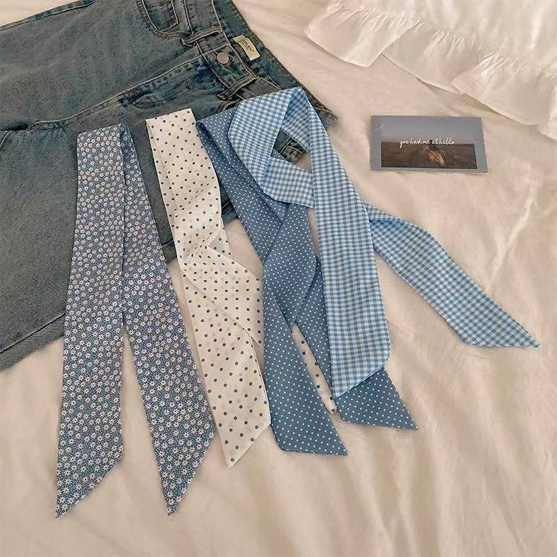 Nouveau foulard twilly bleu pr - Travel Accessories Aesthetic avis et prix